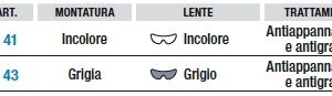 OCCHIALE SVP400 INC.ANTIAPP.ANTIGR.