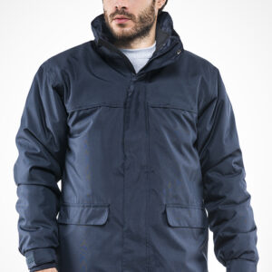 PARKA UNIFORM,TRIPLO USO BLU NAVY