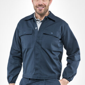 GIUBBINO COT.MASSAUA BLU C/ELASTICO