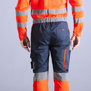 Tuta alta visibilità bicolore