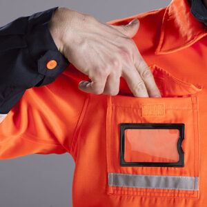 Giubbino alta visibilità bicolore