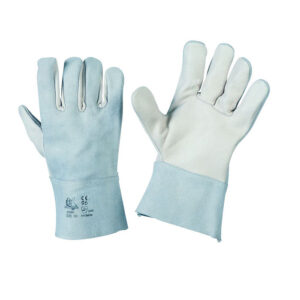 GUANTO FIORE BOV.BIANCO D/M.CROSTA