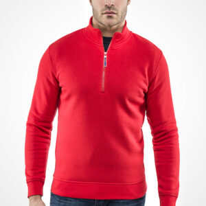 Felpa SMASH mezza zip, 280 gr