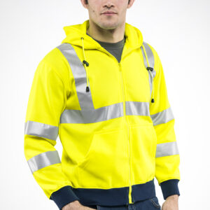 Felpa FLASH full zip con cappuccio