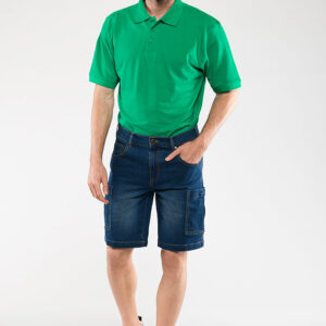 SHORT JEANS APACHE ELASTIC. BLU