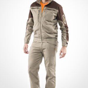 PANTALONE SAND BEIGE/MARRONE