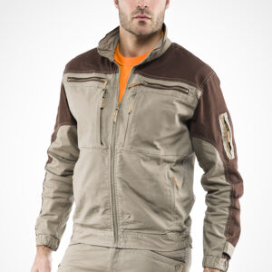 GIUBBETTO SAND BEIGE/MARRONE