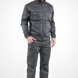 PANTALONE SMOKE GRIGIO/NERO
