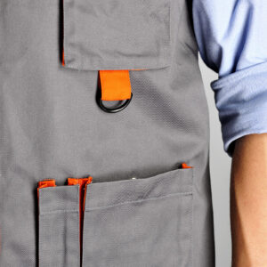 GILET SPAZIO SJ GRIGIO/ARANCIO NEW